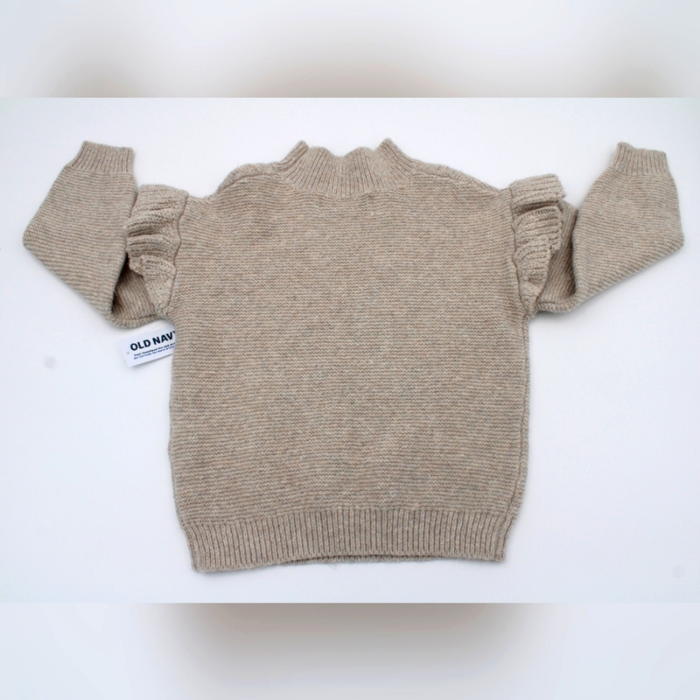 NWT Old Navy Girls Cable Knit Sweater – Size 3T - Picture 4 of 4